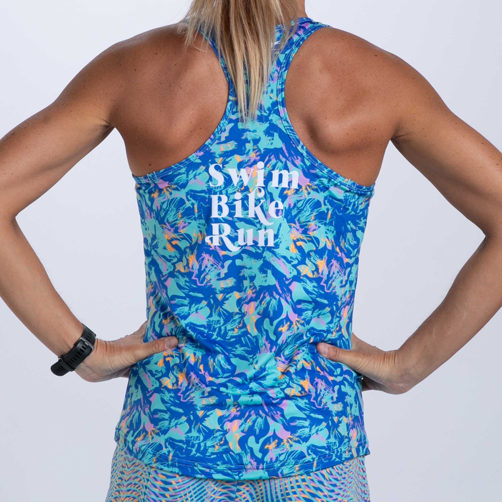 Zoot Sports RUN SINGLET Women's Ltd Run Singlet - Koa Blue