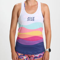 Zoot Sports RUN SINGLET Women's Ltd Run Singlet - La Mer