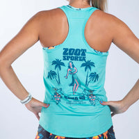 Zoot Sports RUN SINGLET Women's Ltd Run Singlet - Mint Hula