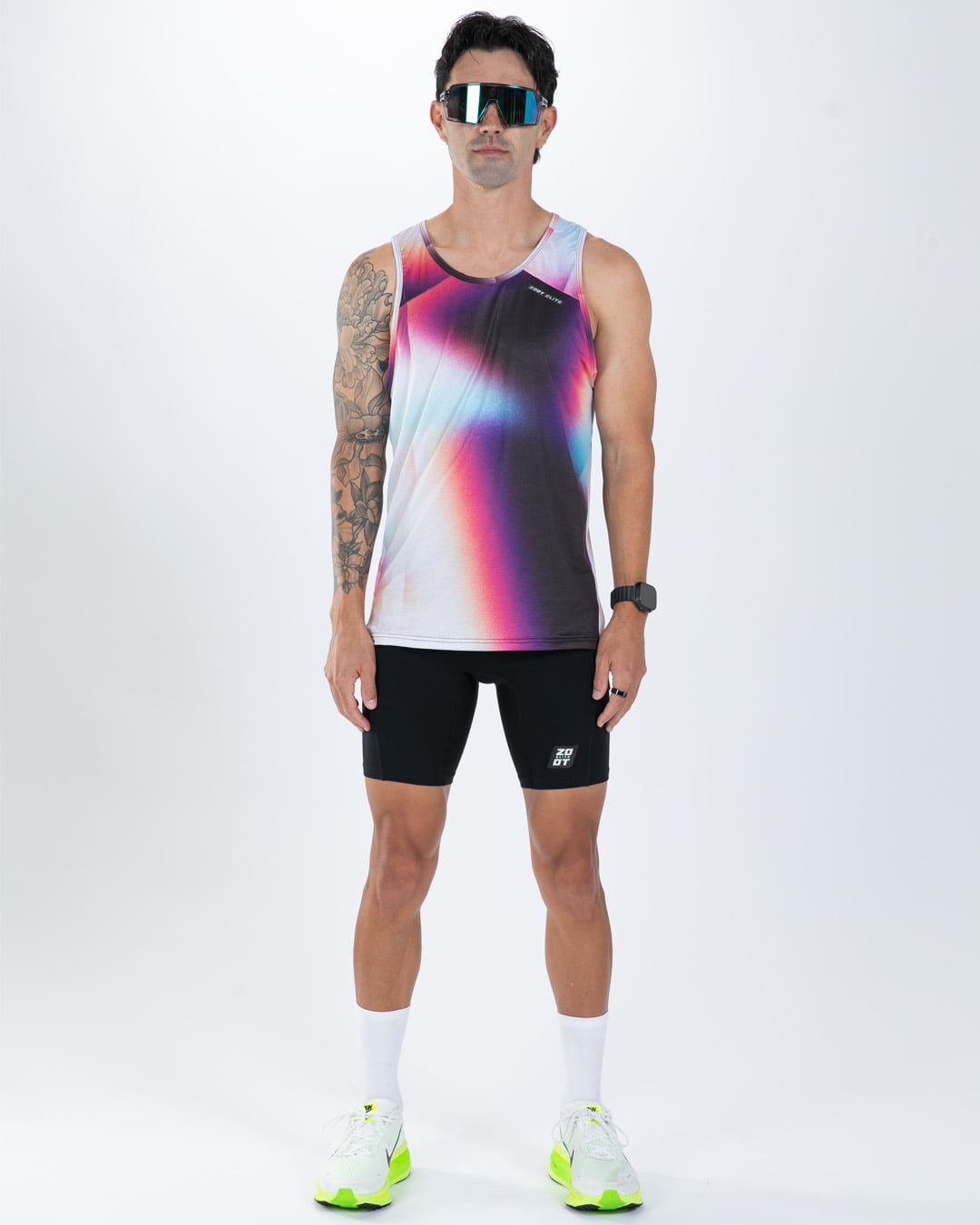 Zoot Sports RUN SINGLETS Men's Elite Run Singlet - Sonic Shift