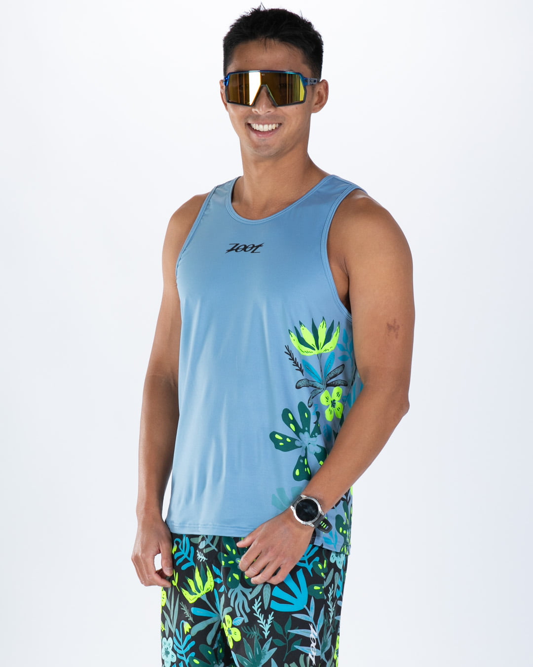 Men's Ltd Run Singlet - Florescence – Zoot Sports