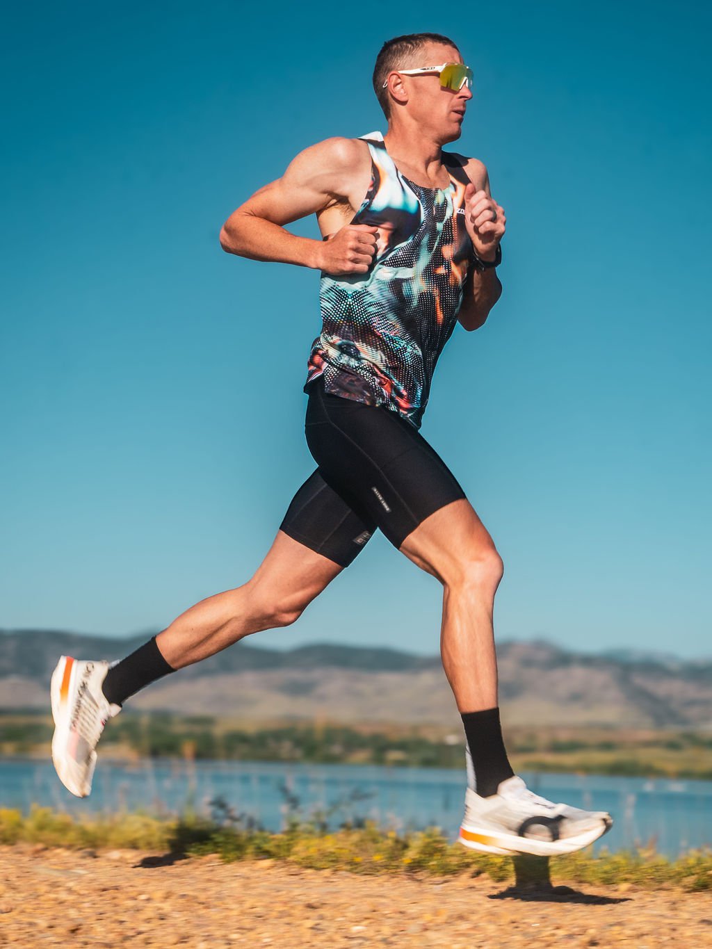 Zoot Sports RUN SINGLETS Men's Ultra P1x Run Singlet - Afterburn