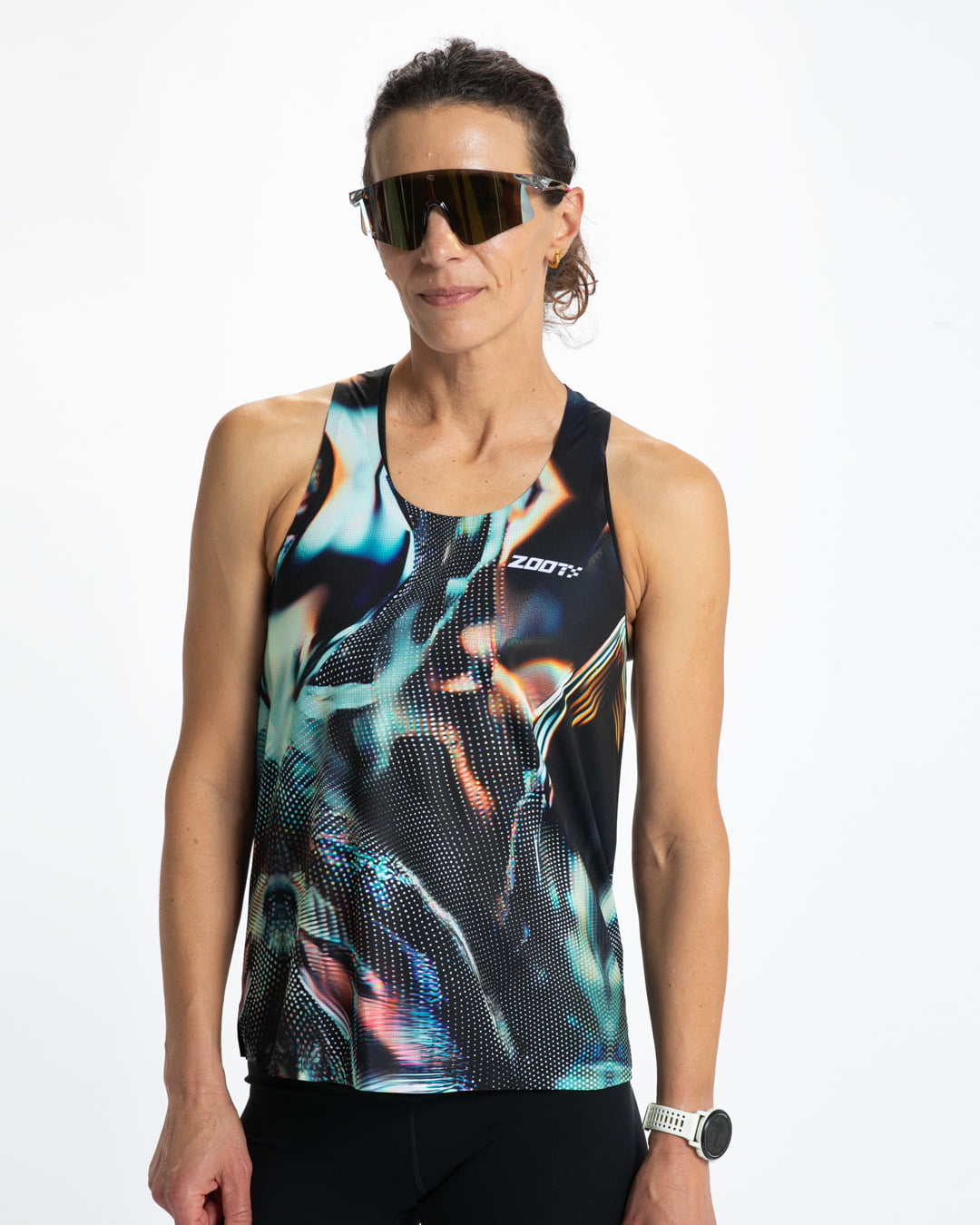 Women's Ultra P1x Run Singlet - Afterburn – Zoot Sports