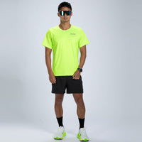 Zoot Sports RUN TEE Men's Core Run Tee - Hyper Yellow