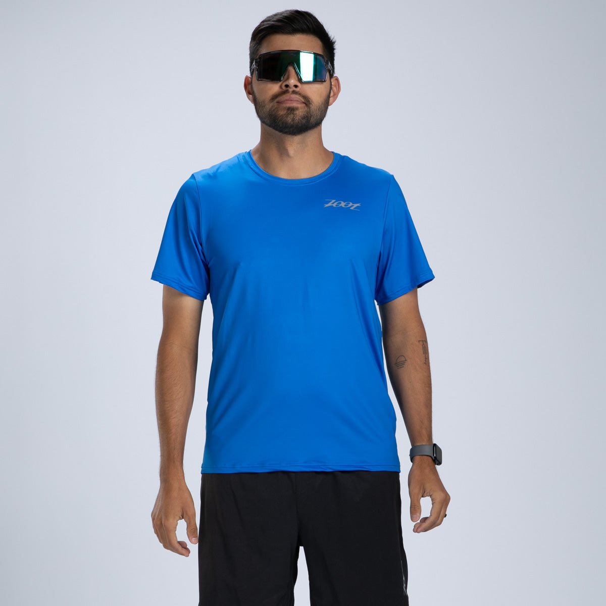 Zoot Sports RUN TEE Men's Core Run Tee - Ocean Blue
