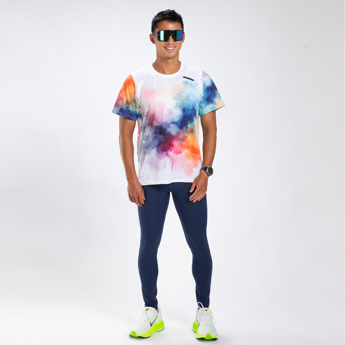 Zoot Sports RUN TEE Men's Elite Run Tee - Chromoflow