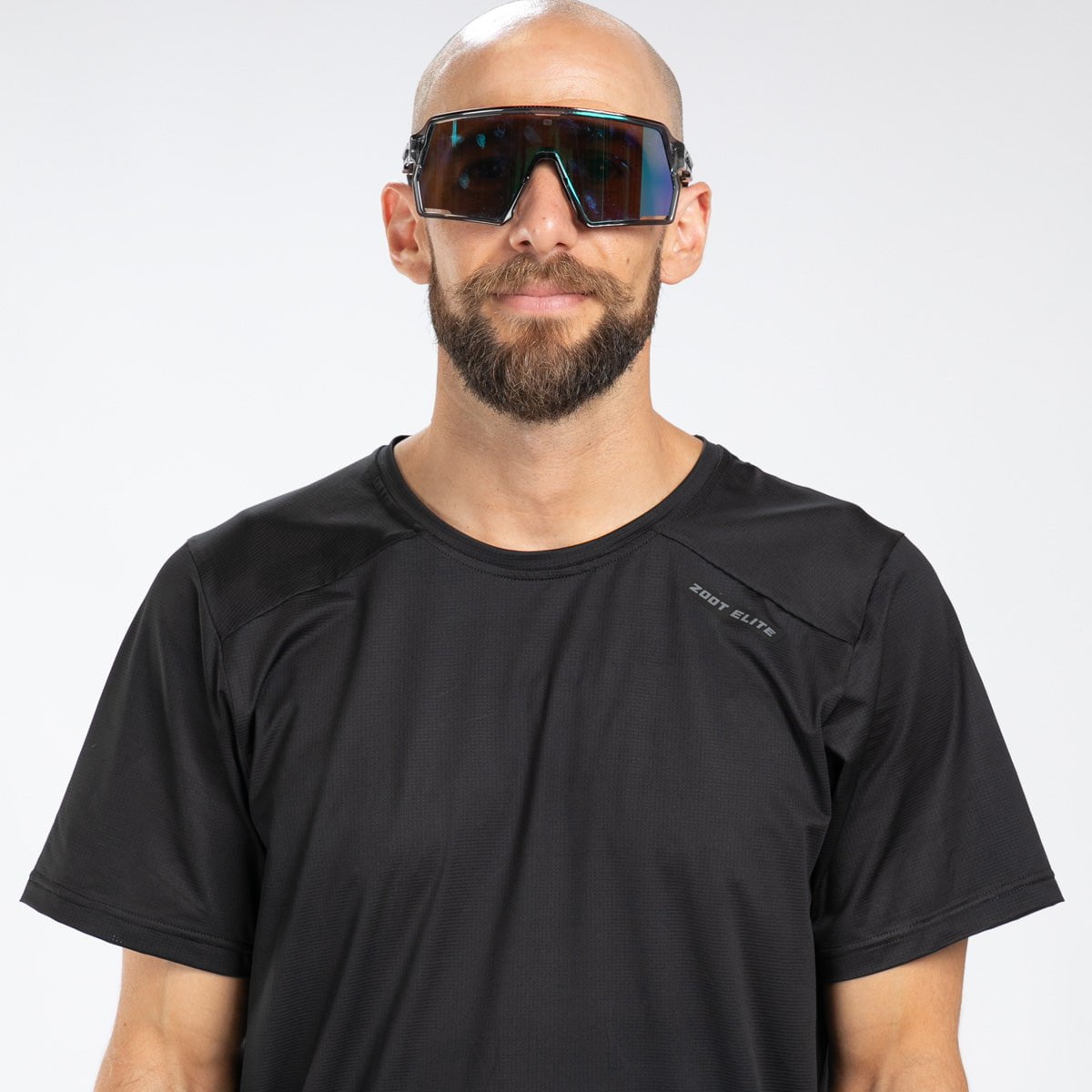 Zoot Sports RUN TEE Men's Elite Run Tee - Jet Black