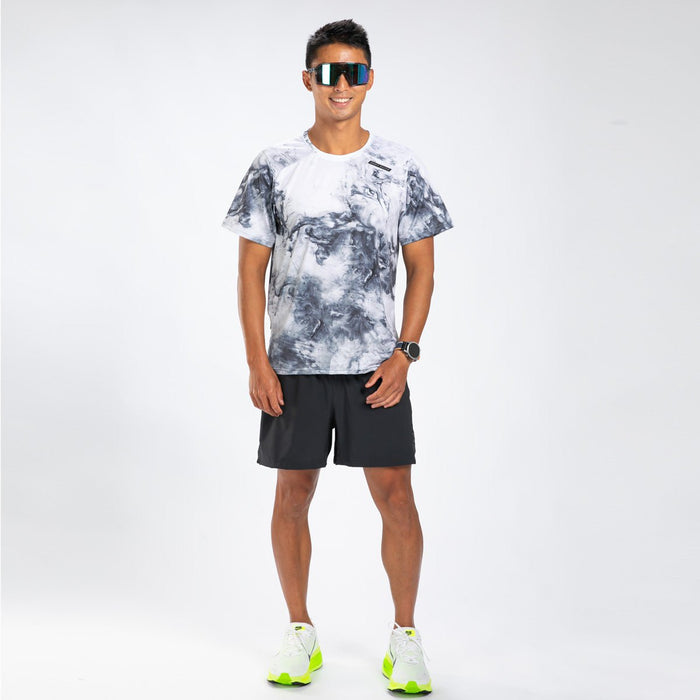Zoot Sports RUN TEE Men's Elite Run Tee - Vapor White