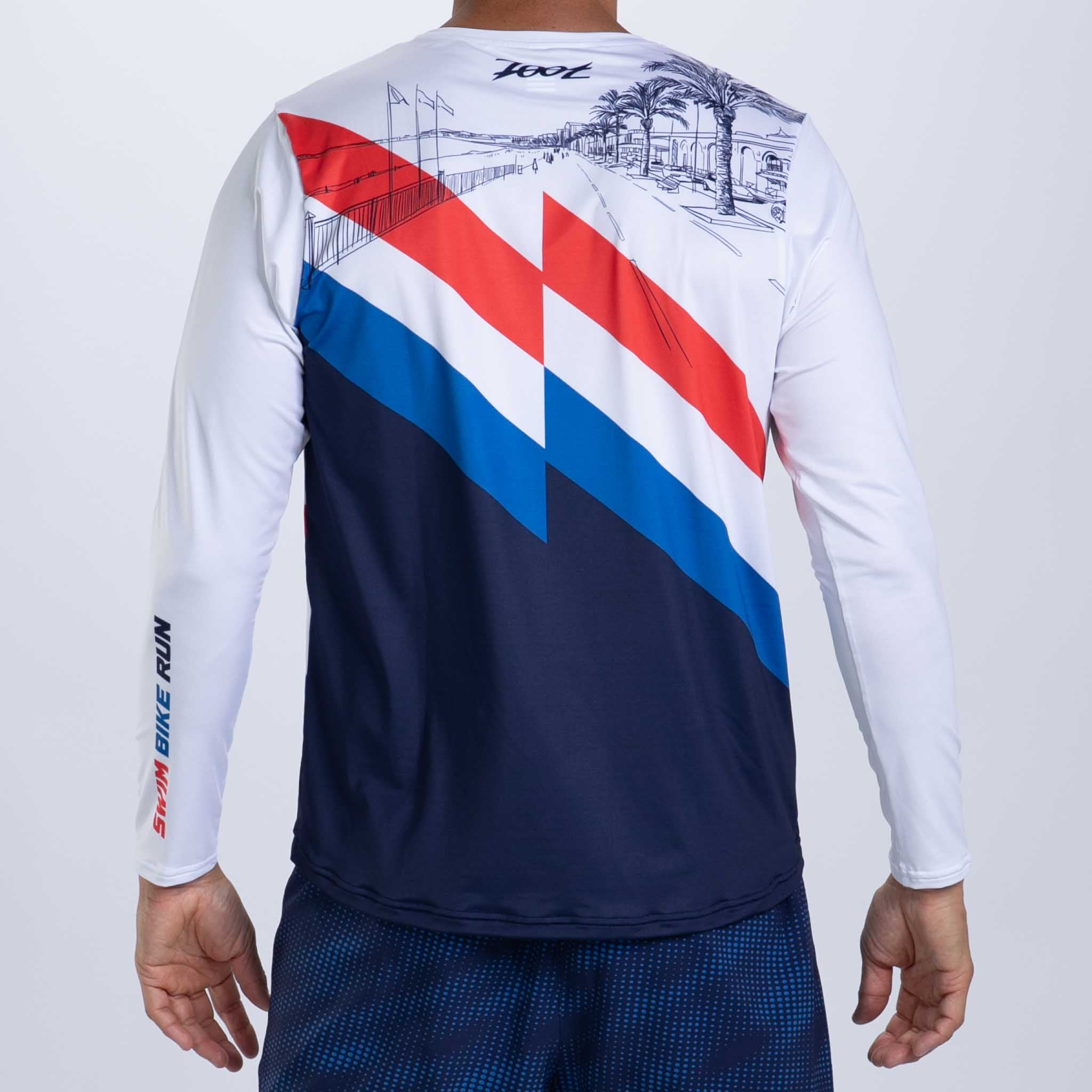 Zoot Sports RUN TEE Men's Ltd Run Ls Tee - Cote d'Azur