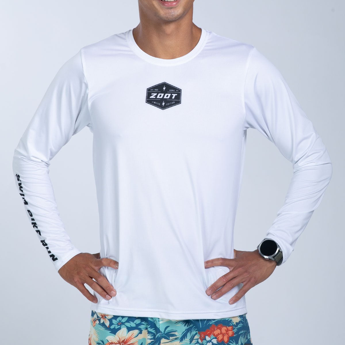 Zoot Sports RUN TEE Men's Ltd Run Ls Tee - Dig Me Beach