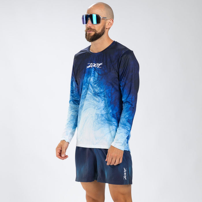 Zoot Sports RUN TEE Men's Ltd Run Ls Tee - La Plage