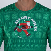 Zoot Sports RUN TEE Men's Ltd Run Ls Tee - Merry Miles