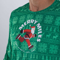 Zoot Sports RUN TEE Men's Ltd Run Ls Tee - Merry Miles