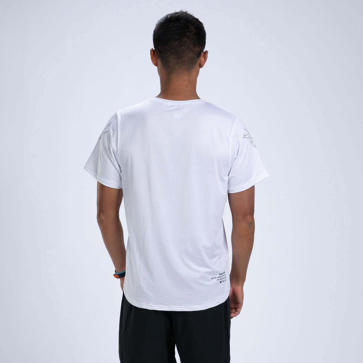 Zoot Sports RUN TEE Men's Ltd Run Sun Stop Tee - UPF White