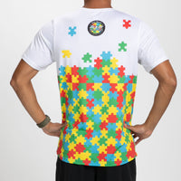 Zoot Sports RUN TEE Men's Ltd Run Tee - Autism Puzzle