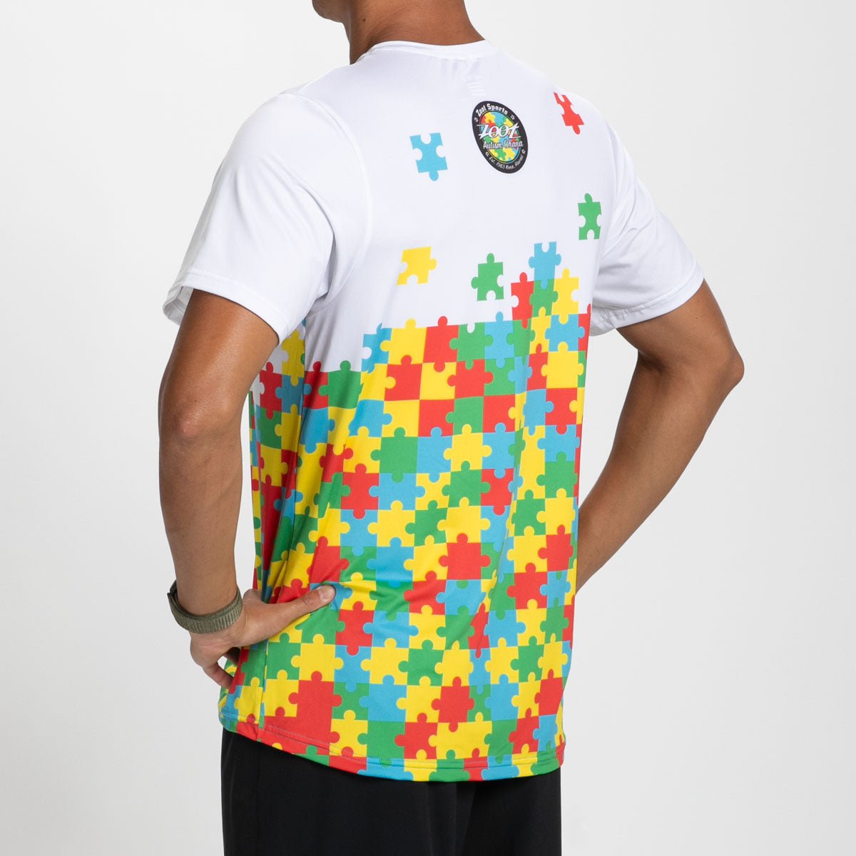 Zoot Sports RUN TEE Men's Ltd Run Tee - Autism Puzzle