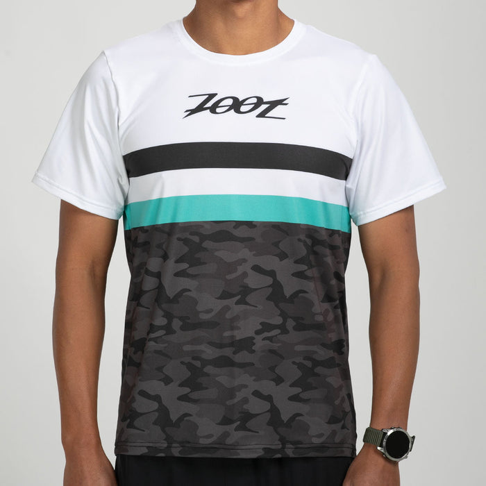 Zoot Sports RUN TEE Men's Ltd Run Tee - Camouflage