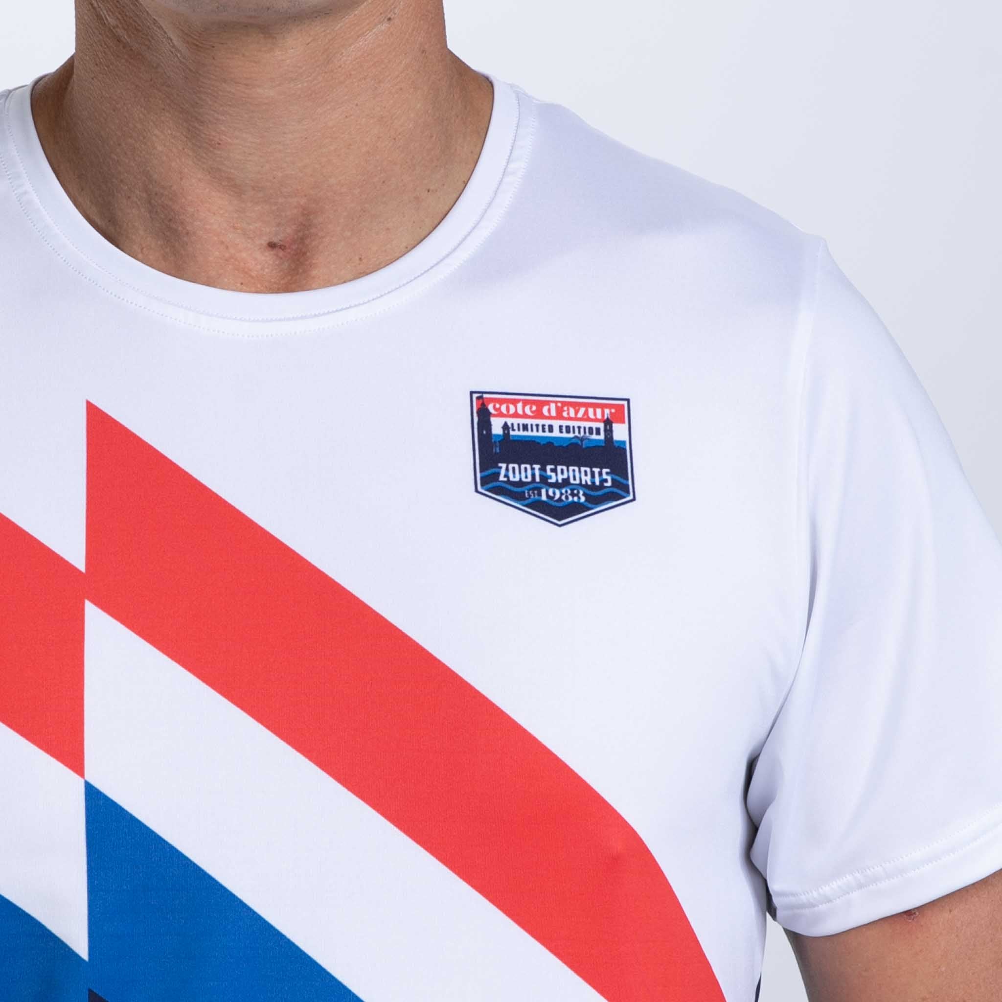 Zoot Sports RUN TEE Men's Ltd Run Tee - Cote d'Azur