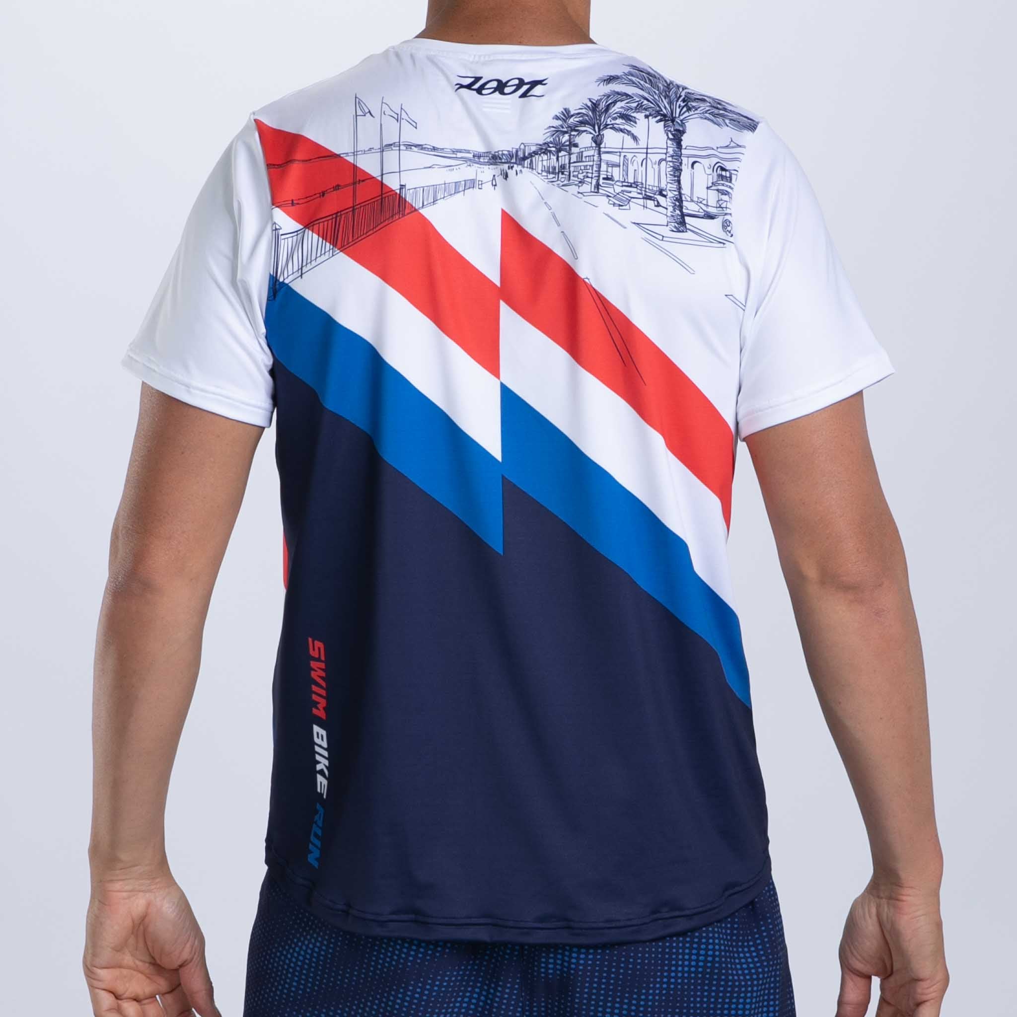 Zoot Sports RUN TEE Men's Ltd Run Tee - Cote d'Azur