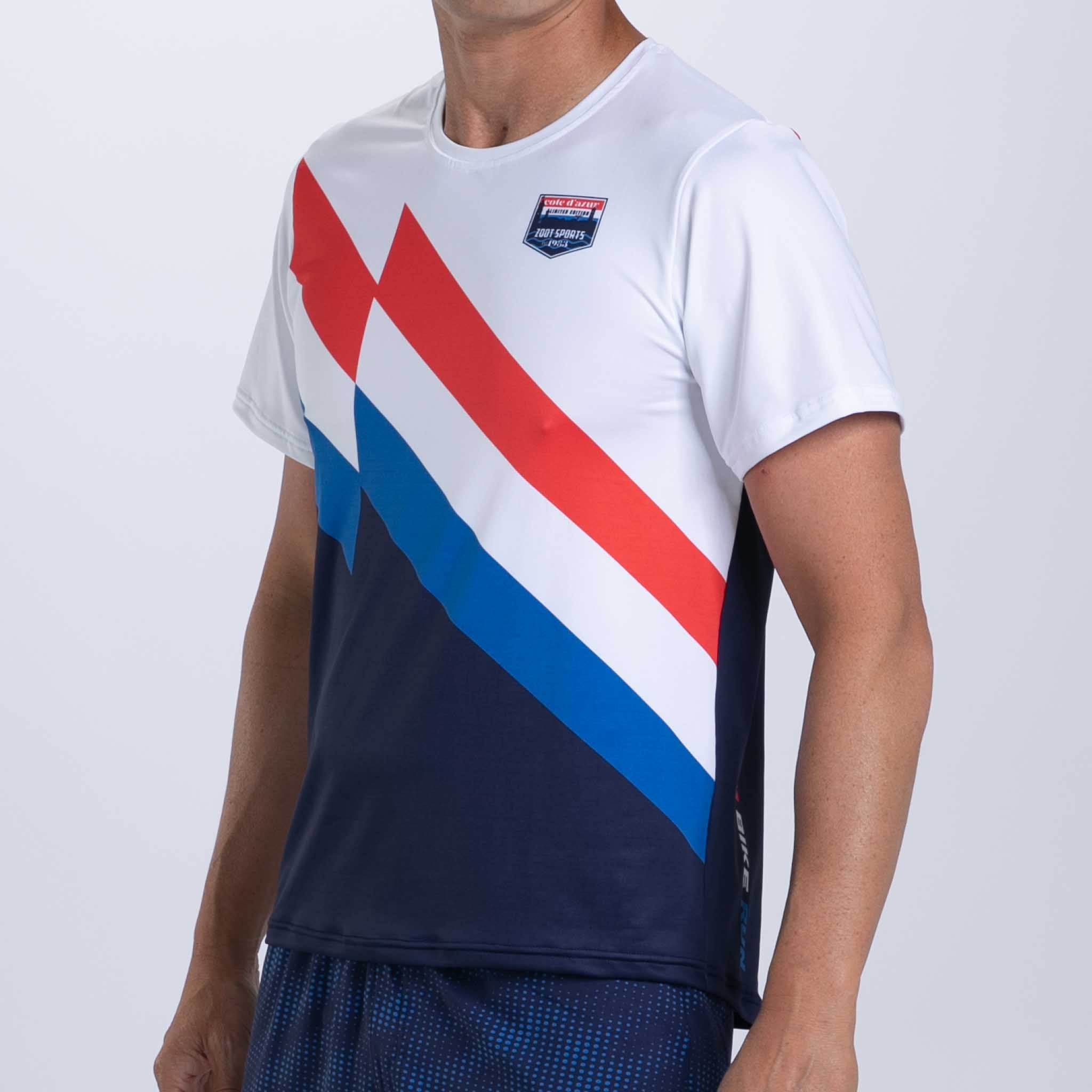 Zoot Sports RUN TEE Men's Ltd Run Tee - Cote d'Azur