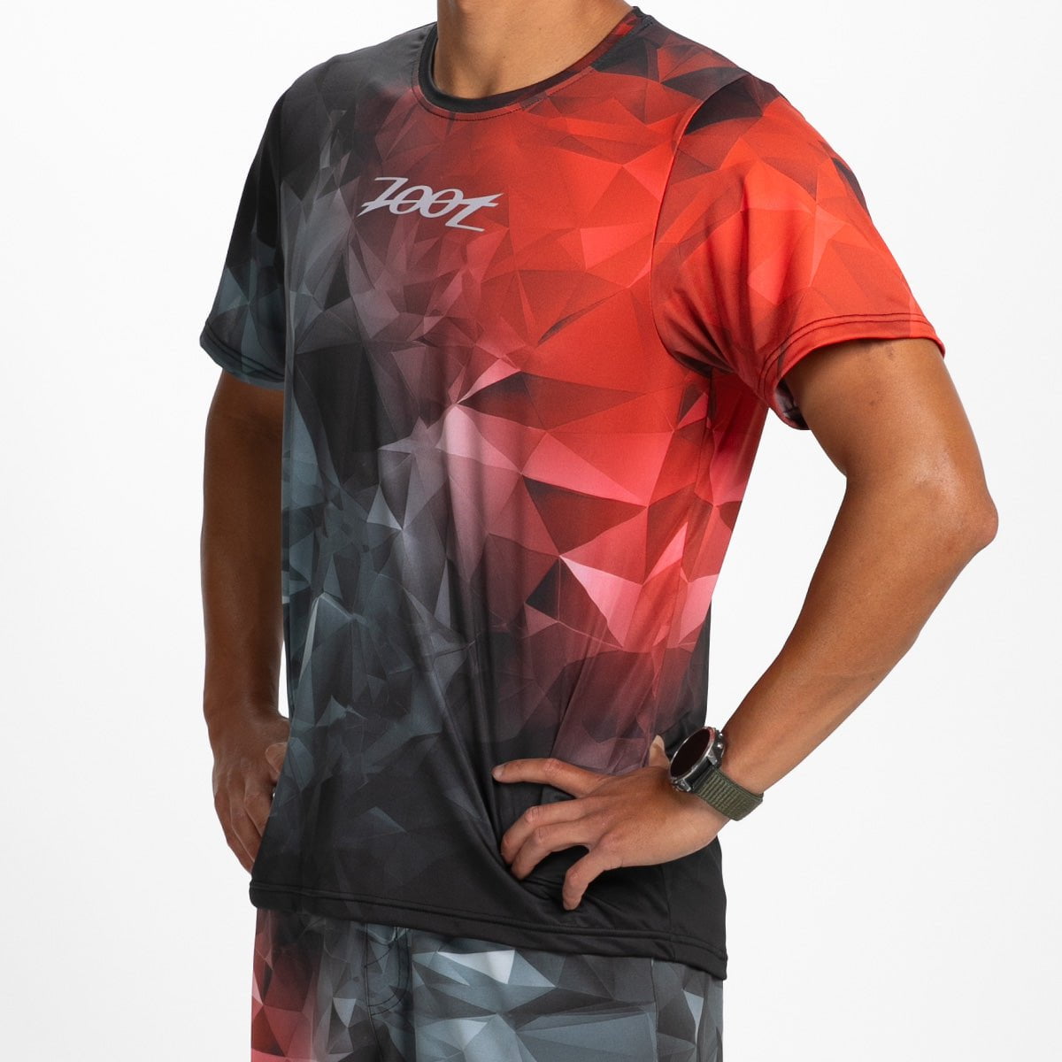 Zoot Sports RUN TEE Men's Ltd Run Tee - Crystal