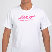 Zoot Sports RUN TEE Men's Ltd Run Tee - Flamingo