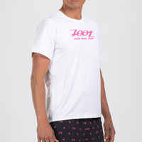 Zoot Sports RUN TEE Men's Ltd Run Tee - Flamingo