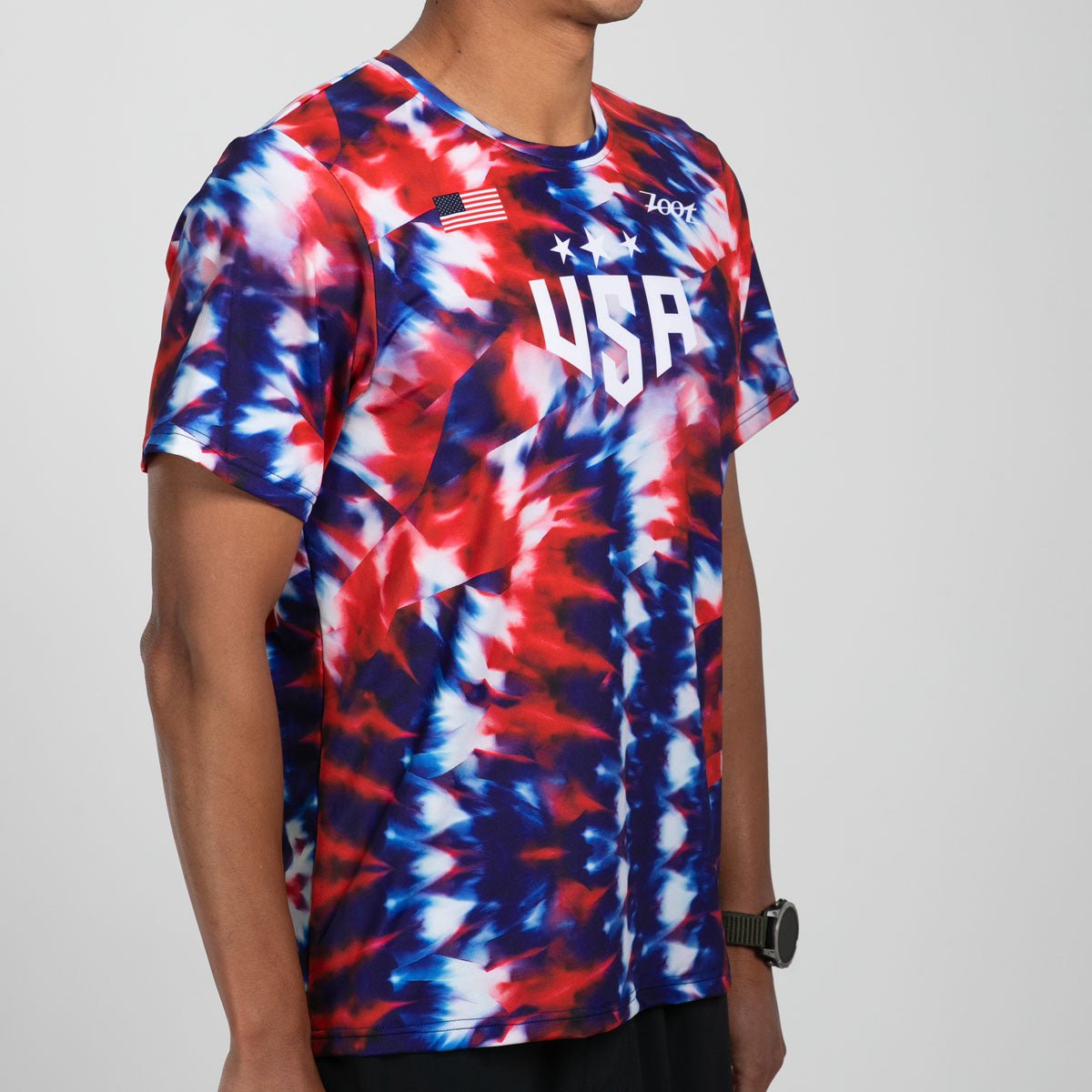 Zoot Sports RUN TEE Men's Ltd Run Tee - Freedom