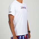 Zoot Sports RUN TEE Men's Ltd Run Tee - Freedom White