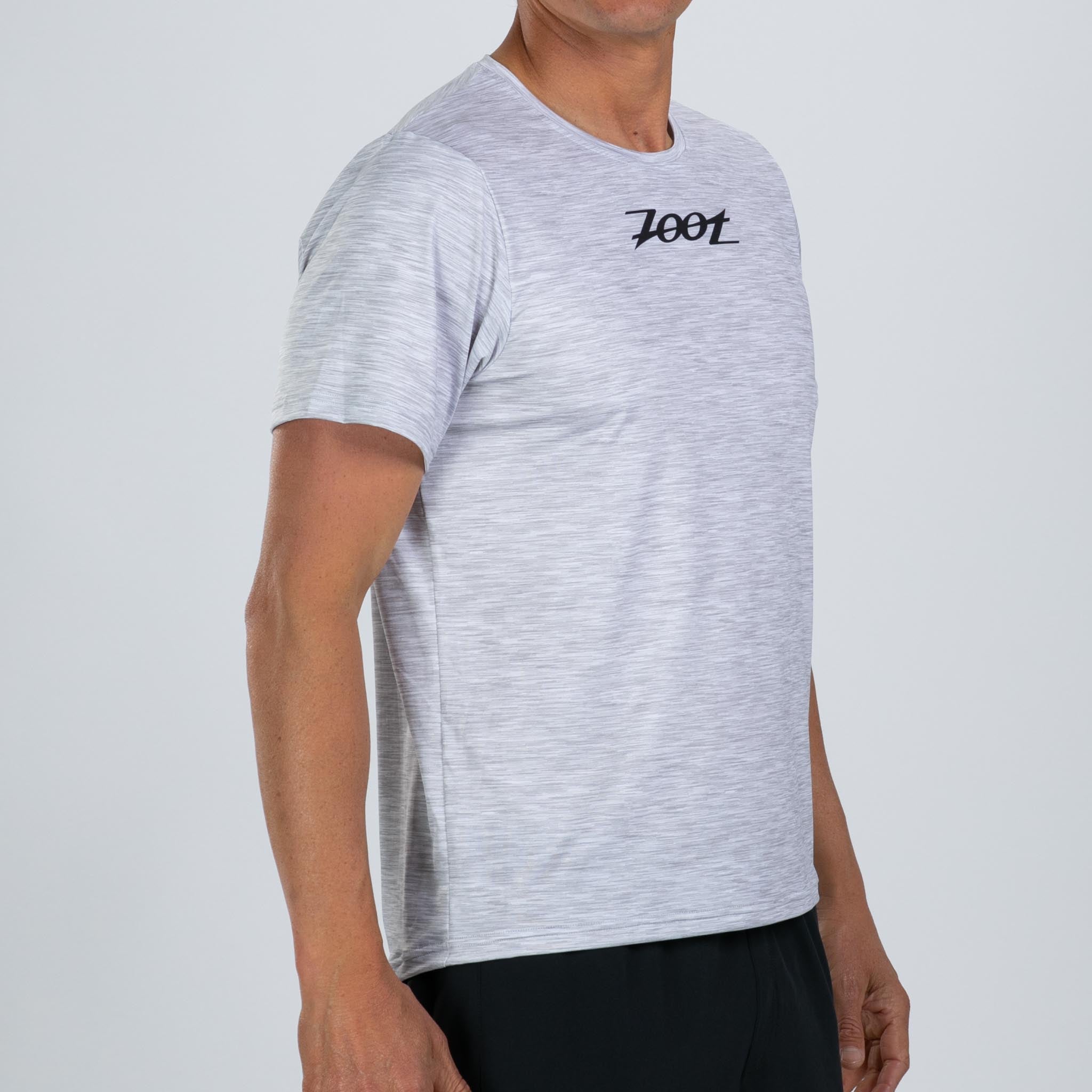 Zoot Sports RUN TEE Men's Ltd Run Tee - Heather Gray