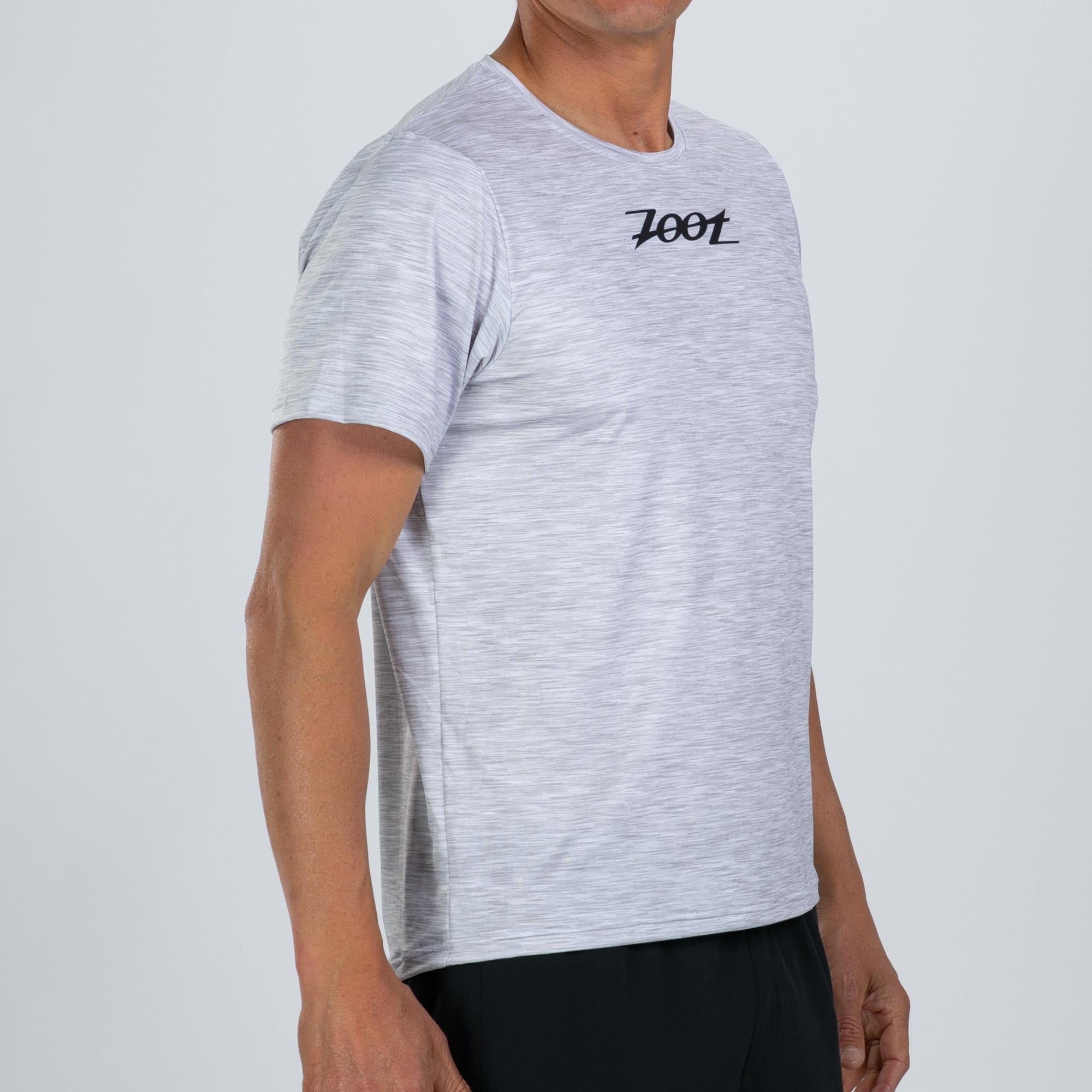 Zoot Sports RUN TEE Men's Ltd Run Tee - Heather Gray