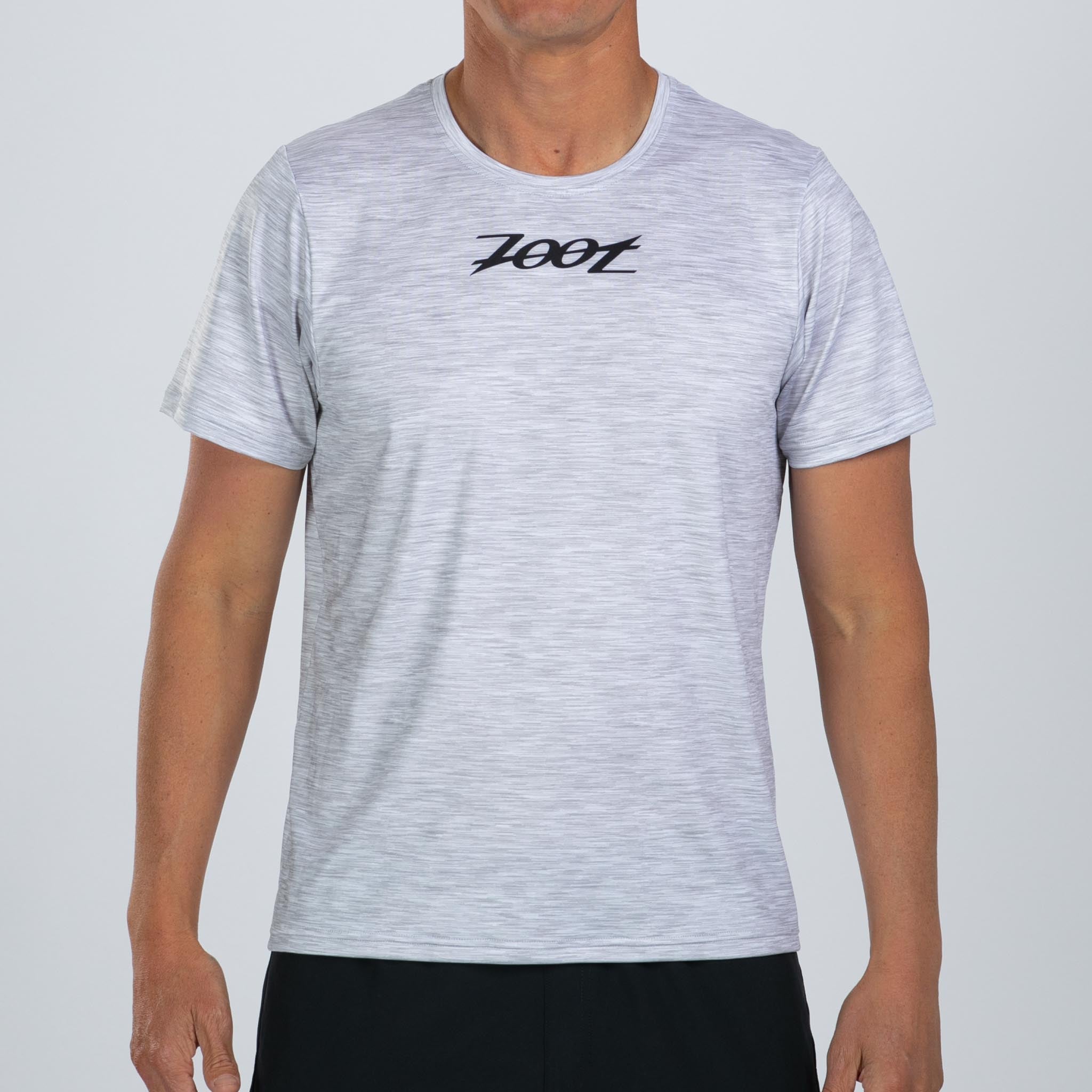 Zoot Sports RUN TEE Men's Ltd Run Tee - Heather Gray
