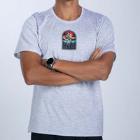 Zoot Sports RUN TEE Men's Ltd Run Tee - Heather Hula