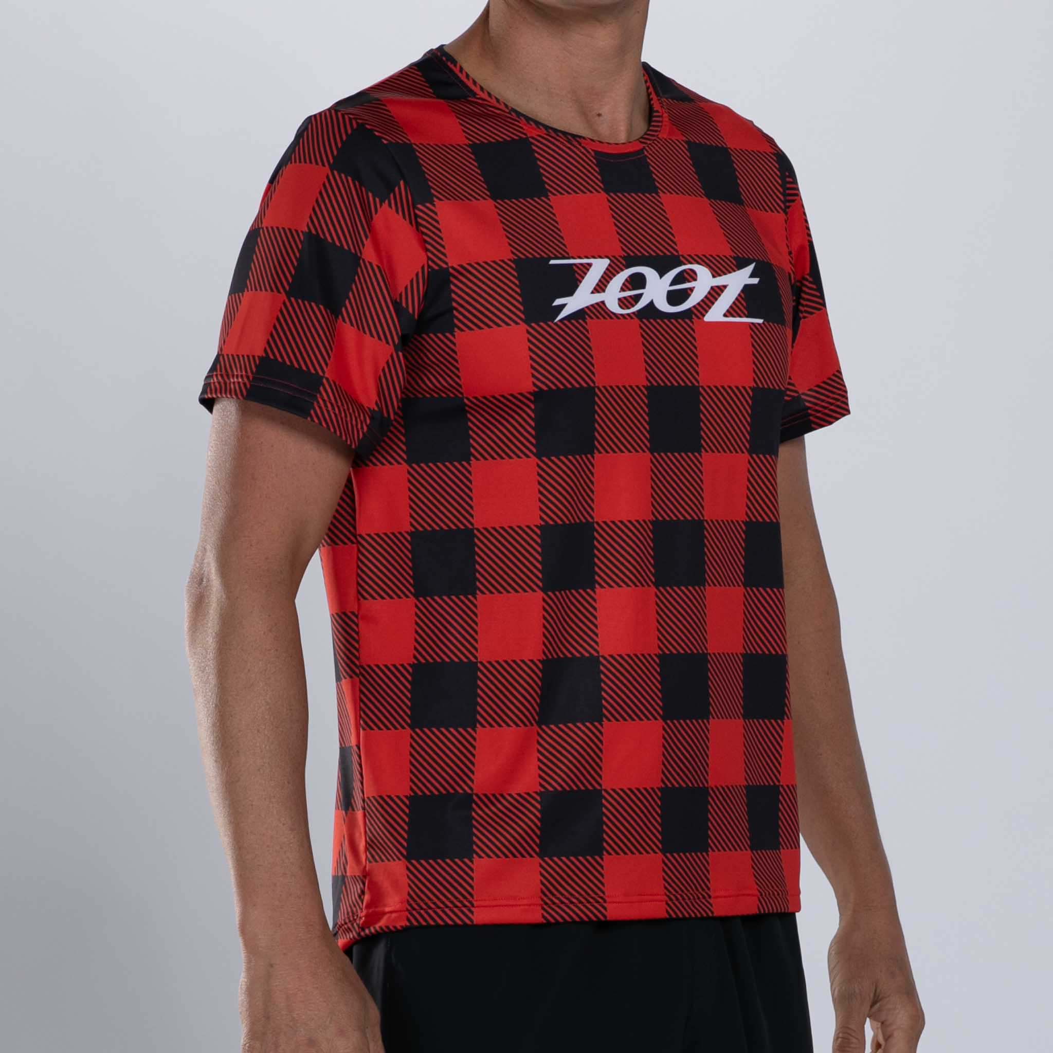 Zoot Sports RUN TEE Men's Ltd Run Tee - Lumberjack