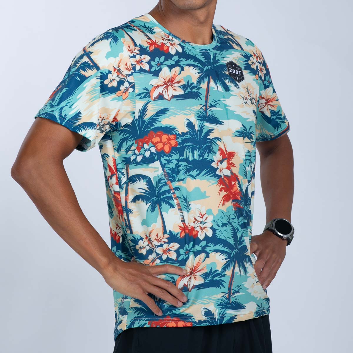 Zoot Sports RUN TEE Men's Ltd Run Tee - Vintage Hula