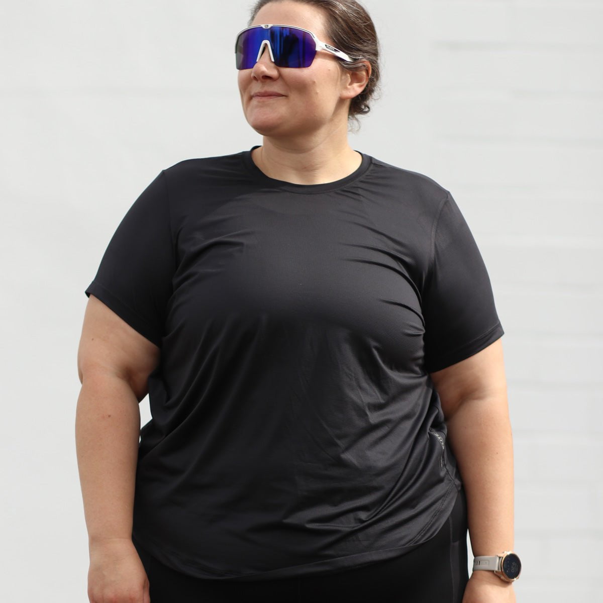 Zoot Sports RUN TEE Women's Athena Elite Run Tee - Jet Black