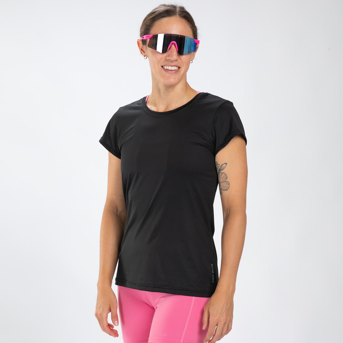 Zoot Sports RUN TEE Women's Elite Run Tee - Jet Black