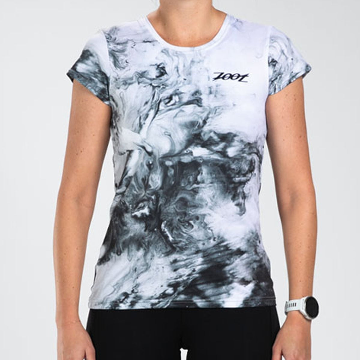 Zoot Sports RUN TEE Women's Elite Run Tee - White Hot
