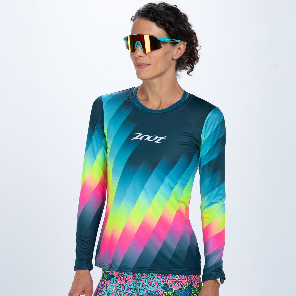 Zoot Sports RUN TEE Women's Ltd Run Ls Tee - Costa Del Sol