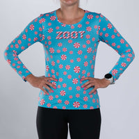 Zoot Sports RUN TEE Women's Ltd Run Ls Tee - Peppermint