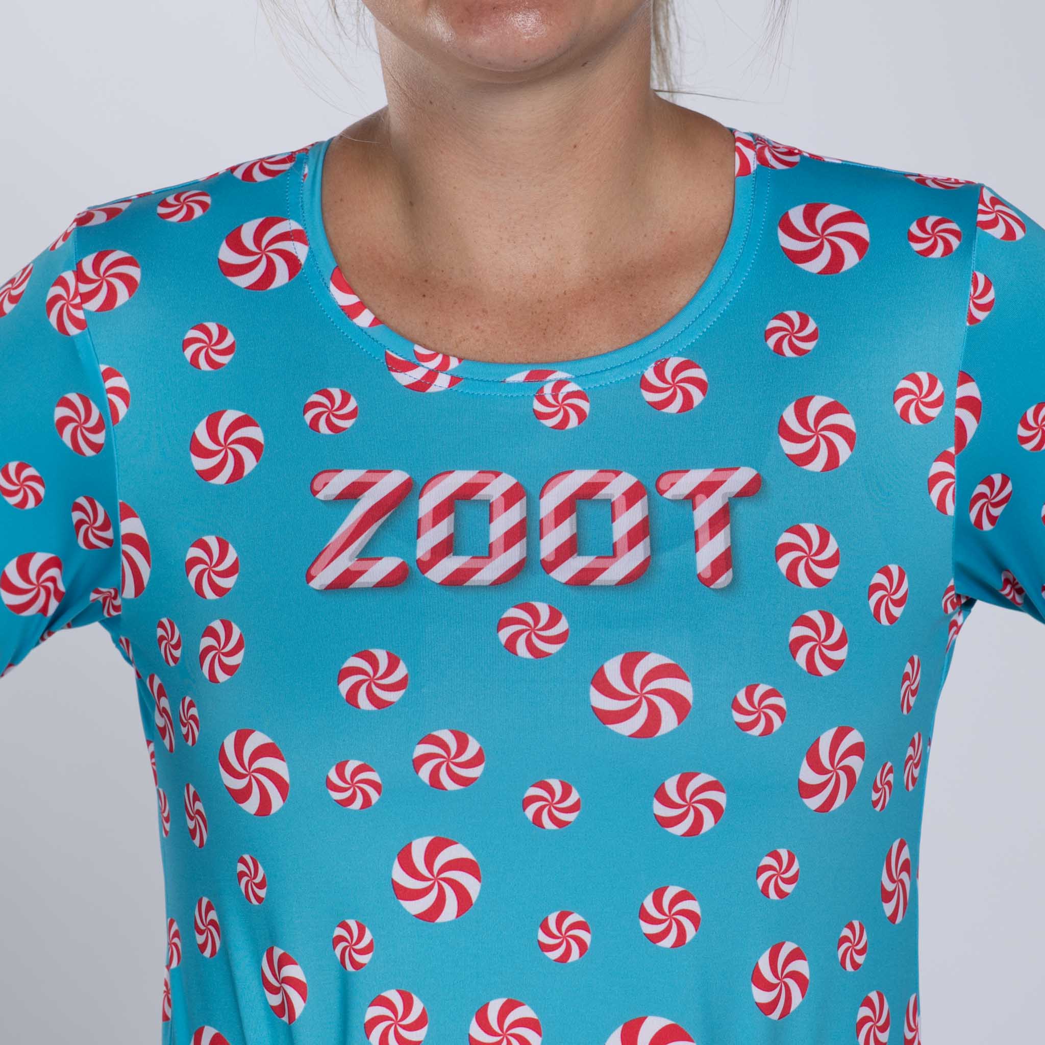 Zoot Sports RUN TEE Women's Ltd Run Ls Tee - Peppermint