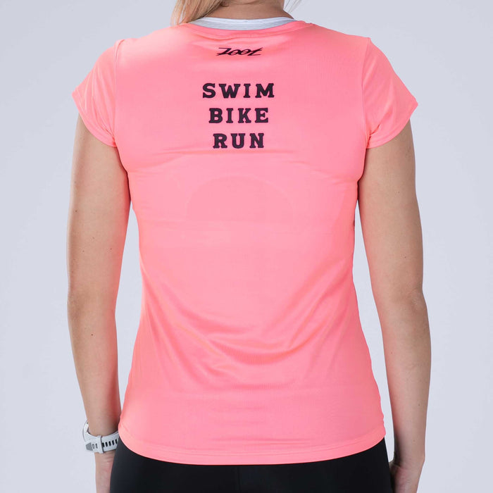 Zoot Sports RUN TEE Women's Ltd Run Tee - Aero