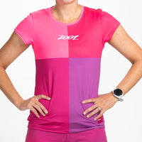 Zoot Sports RUN TEE Women's Ltd Run Tee - Believe