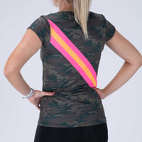 Zoot Sports RUN TEE Women's Ltd Run Tee - Cali Camo