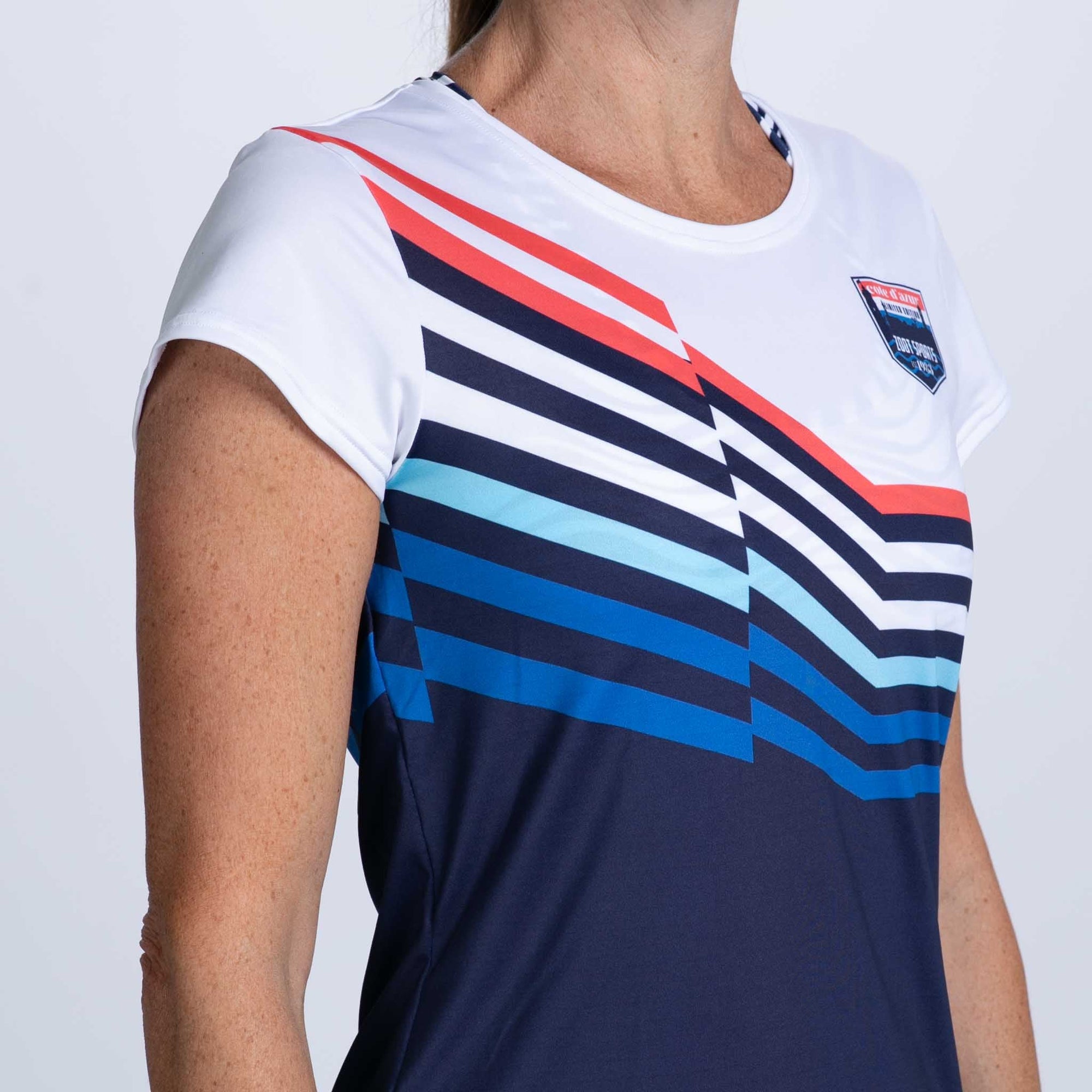 Zoot Sports RUN TEE Women's Ltd Run Tee - Cote d'Azur