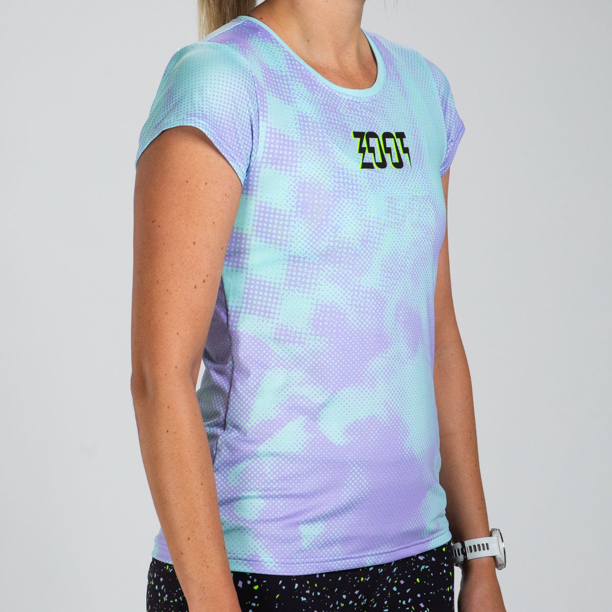 Zoot Sports RUN TEE Women's Ltd Run Tee - Electric