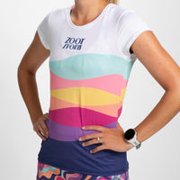 Zoot Sports RUN TEE Women's Ltd Run Tee - La Mer