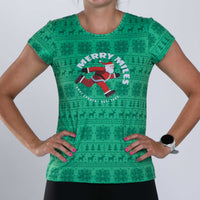 Zoot Sports RUN TEE Women's Ltd Run Tee - Merry Miles