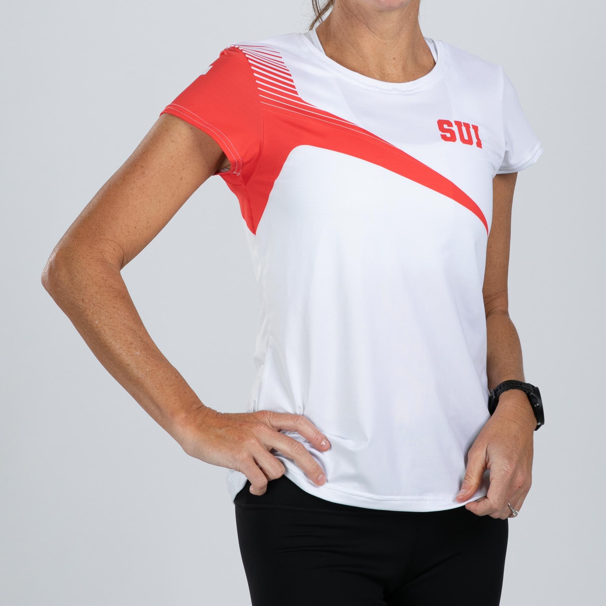 Zoot Sports RUN TEE Women's Ltd Run Tee - Switzerland