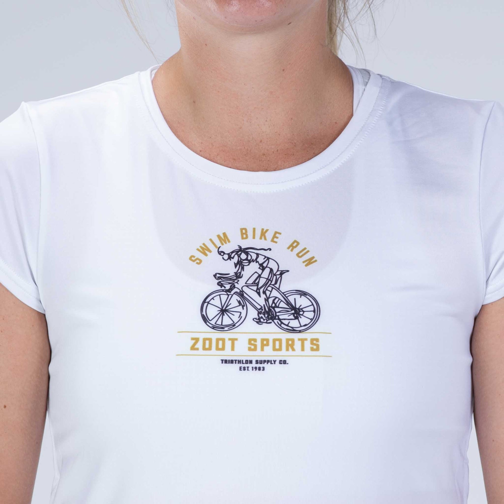 Zoot Sports RUN TEE Women's Ltd Run Tee - Tri Girl